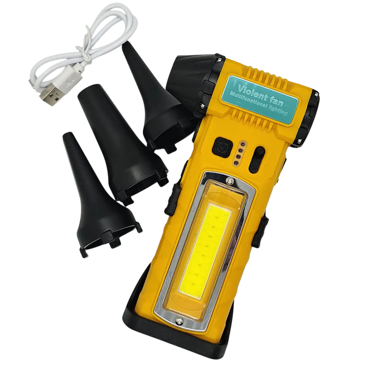 Турбовентилятор Violent Fan F020 8000 mAh Yellow/Black (110619) - фото 10