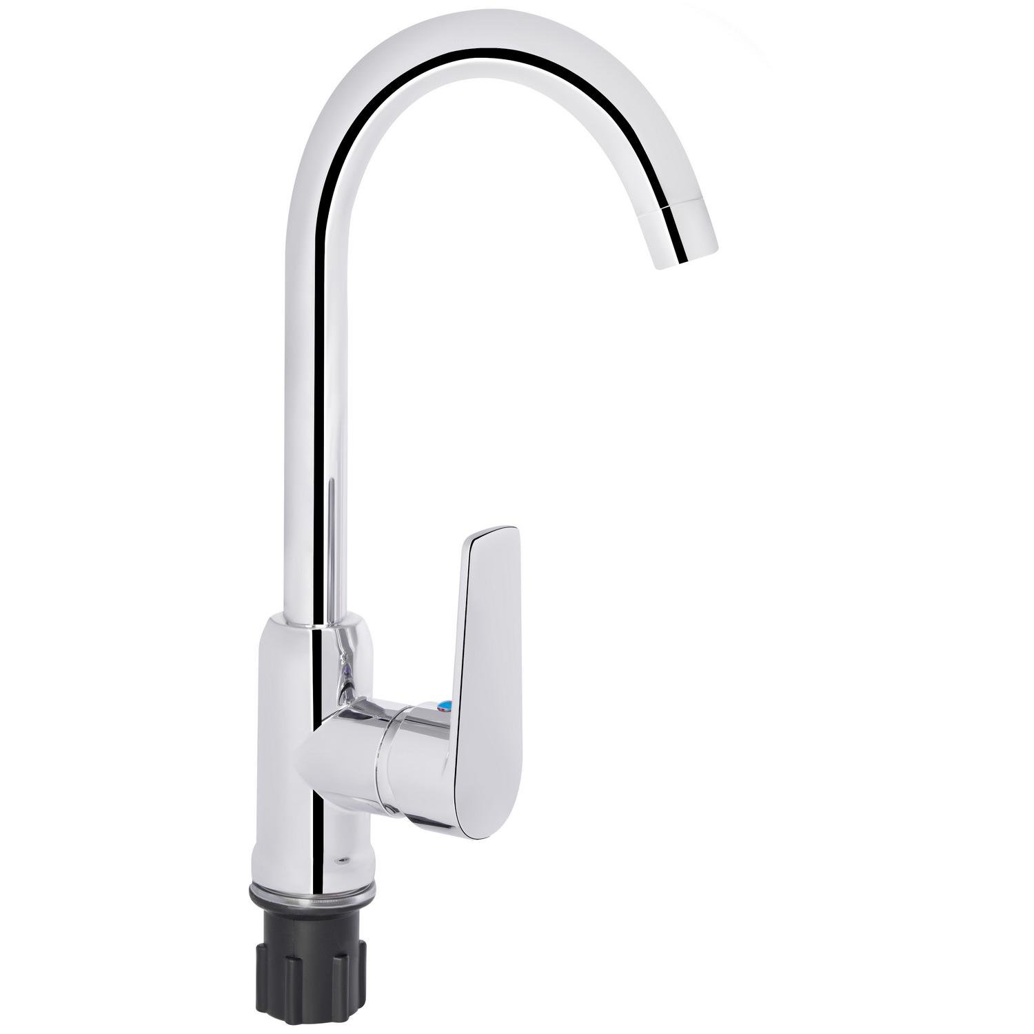 Смеситель для кухни Brinex 35C 20N BRIN35C20N однорычажный Хром (175412)