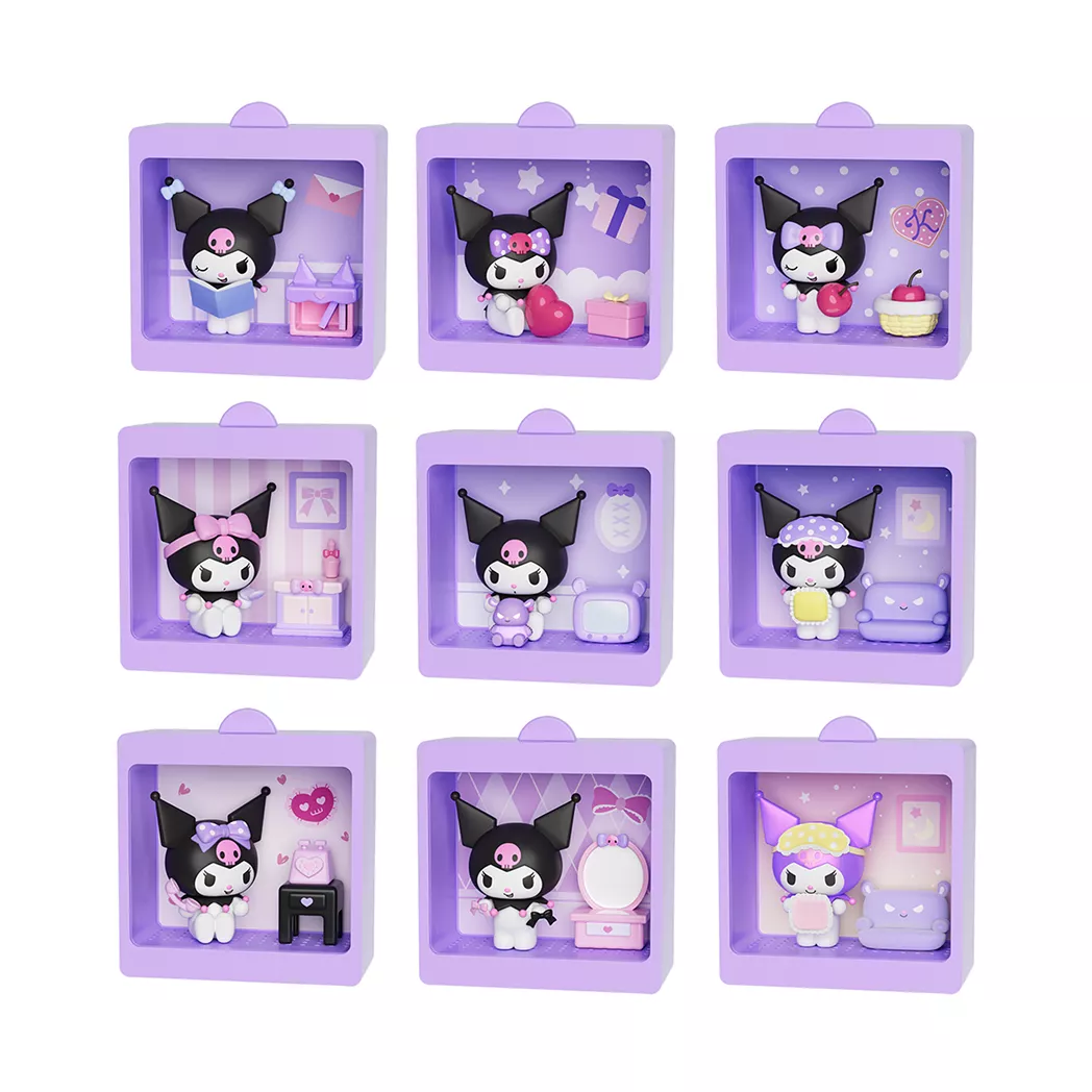 Фигурка-сюрприз Pop Top Hello Kitty and Friends Праздничное настроение Куроми 1 шт. (25WH-001)