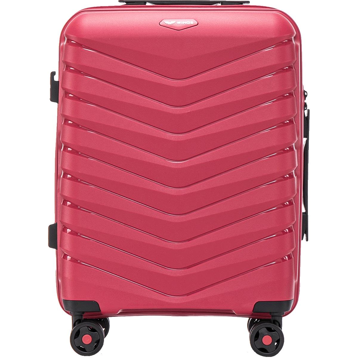 Чемодан полипропиленовый Wings PHX01 малый Красный (Wp00541) - фото 2 Чемодан полипропиленовый Wings PHX01 малый Красный (Wp00541) - фото 2