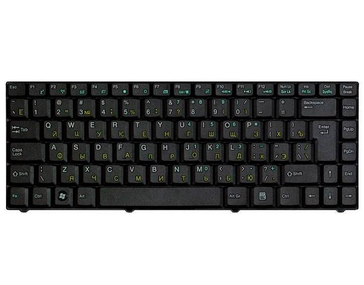 Клавиатура для ноутбука Asus EEE PC C90/C90P/C90S/Z98/Z37 Black
