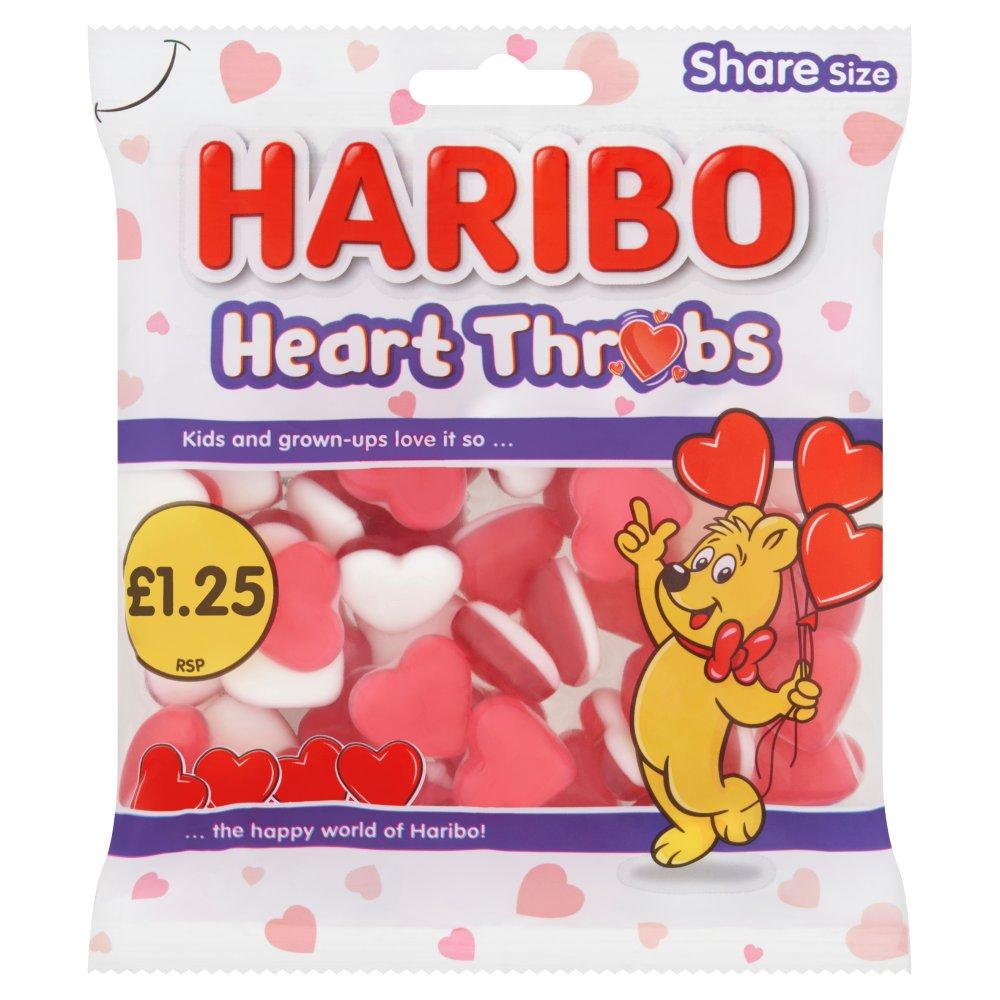 Конфеты желейные Haribo Heart Throbs Strawberry Fruit Flavour 140 г (2516990495)