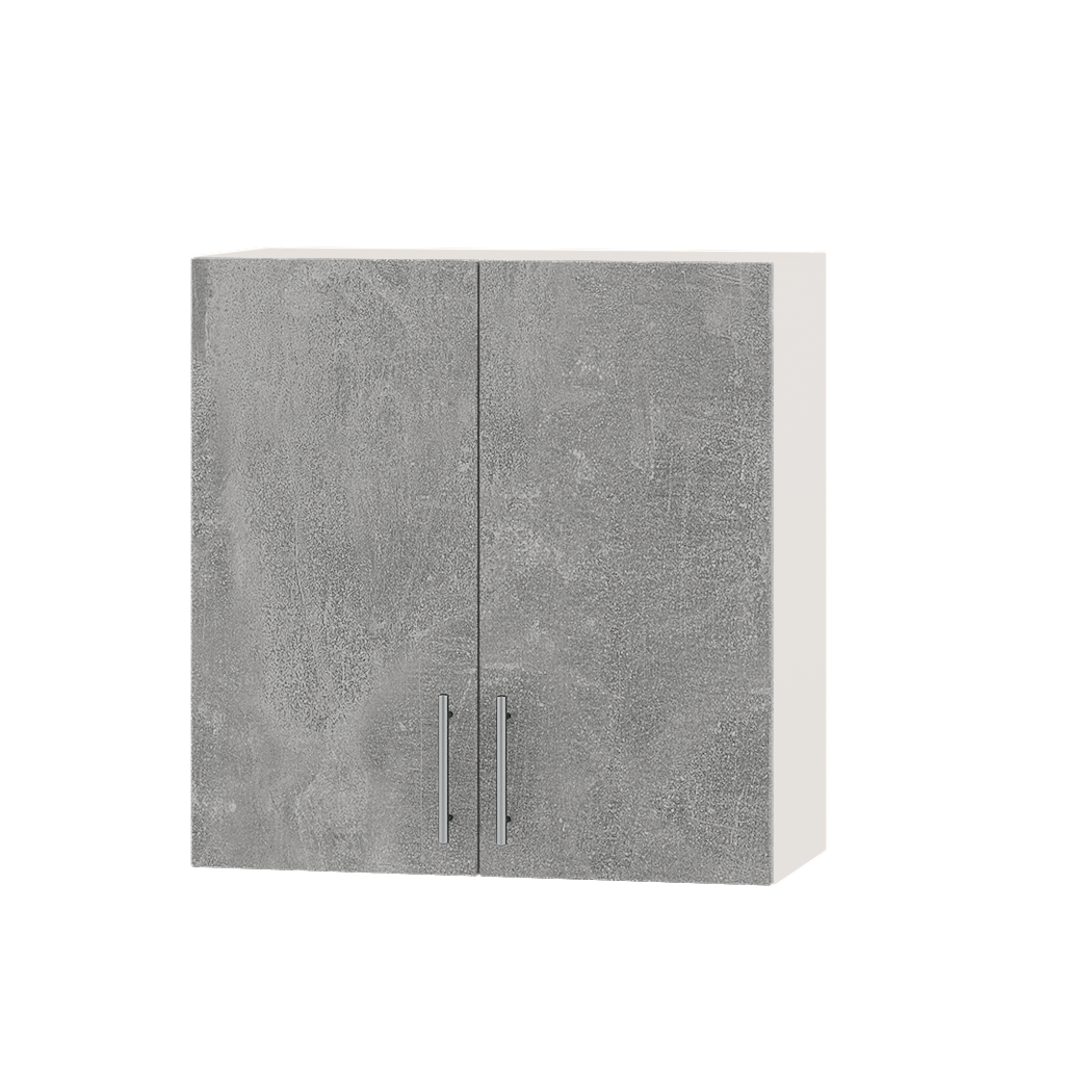 Шафа верхня Еверест Оптіма модуль Верх В10-700 70х30х72 см Бетон/Білий (01102)