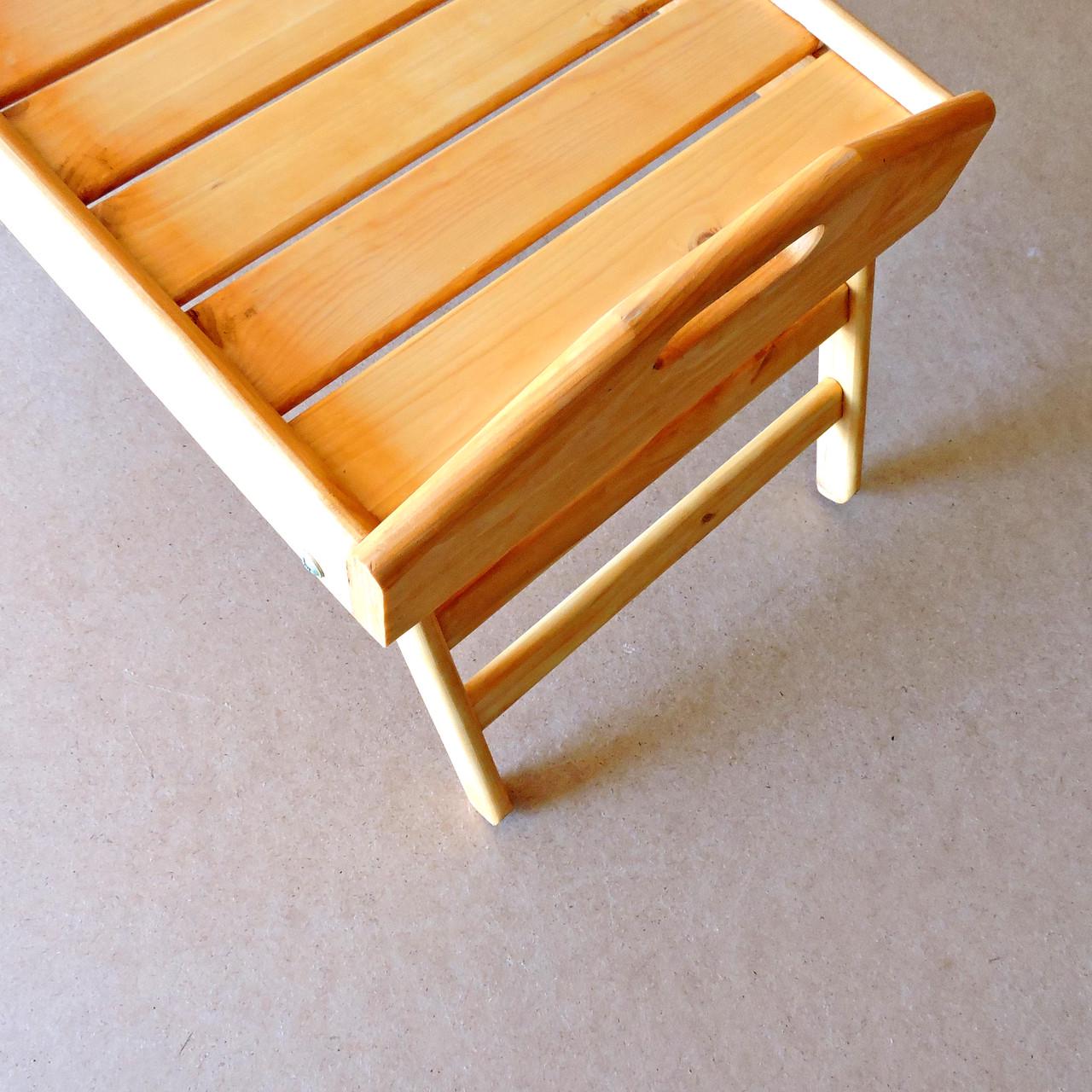 Столик-піднос для сніданку з дерева Аляска Каррі (СТП-001703) - фото 4 Столик-піднос для сніданку з дерева Аляска Каррі (СТП-001703) - фото 4