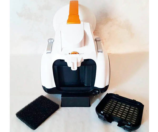 Пилосос колбовий Rainberg RB-658 без мішка 5 л 5200W Жовто-білий (RB-658_2501) - фото 3 Пилосос колбовий Rainberg RB-658 без мішка 5 л 5200W Жовто-білий (RB-658_2501) - фото 3