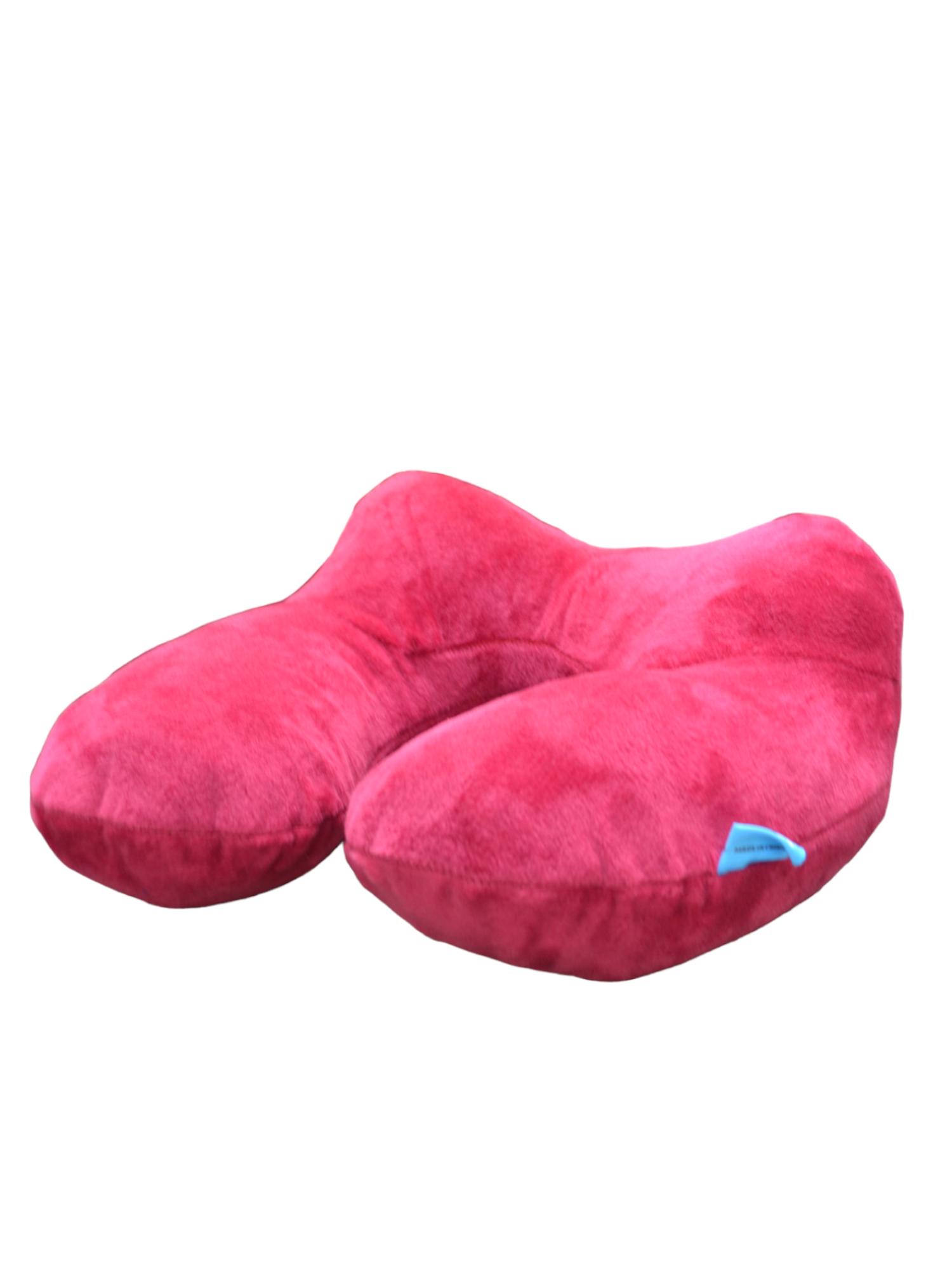 Подушка дорожня Ананас 30x30x8 см Жовтий (191)