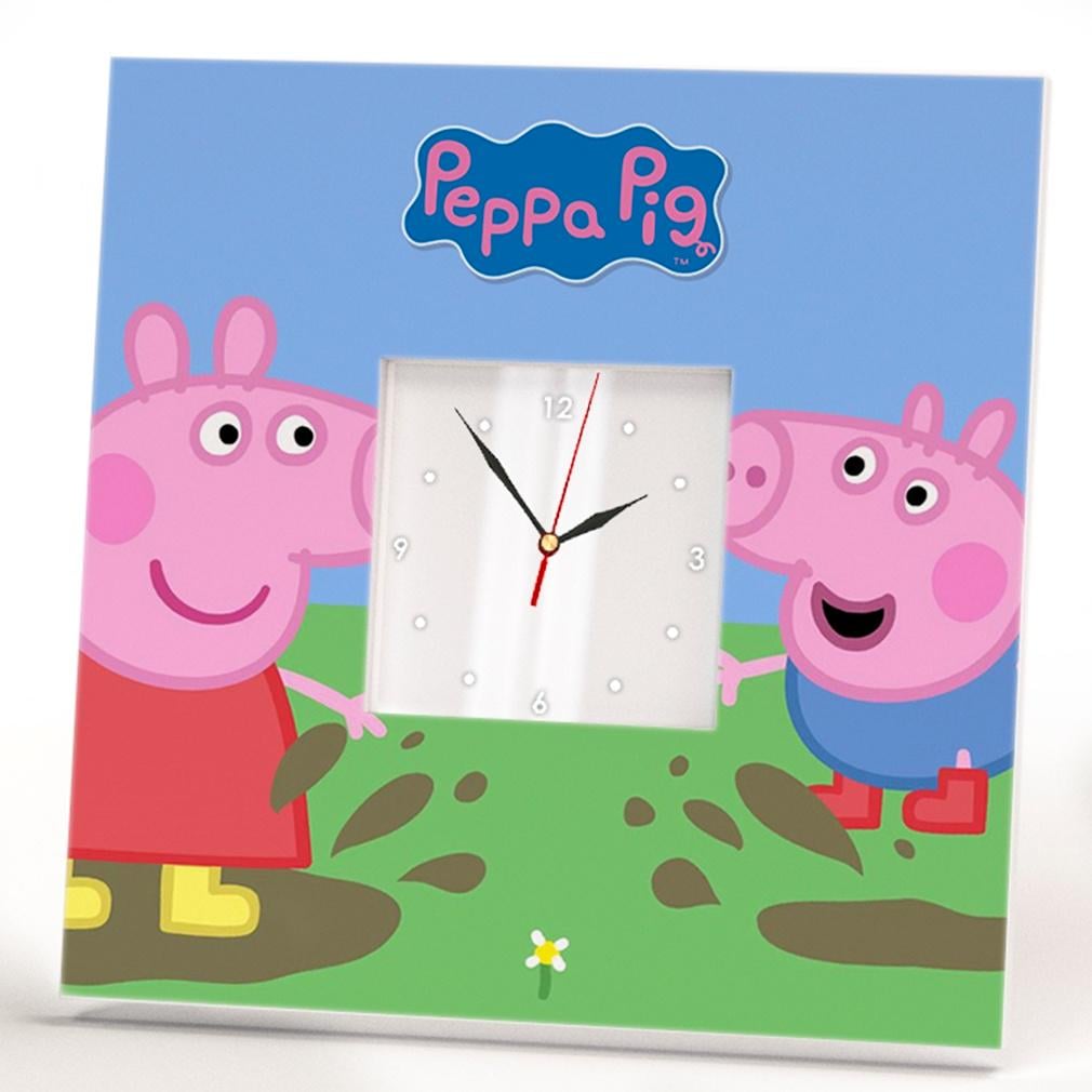 Часы "Свинка Пеппа" 260x260 мм (C03396)