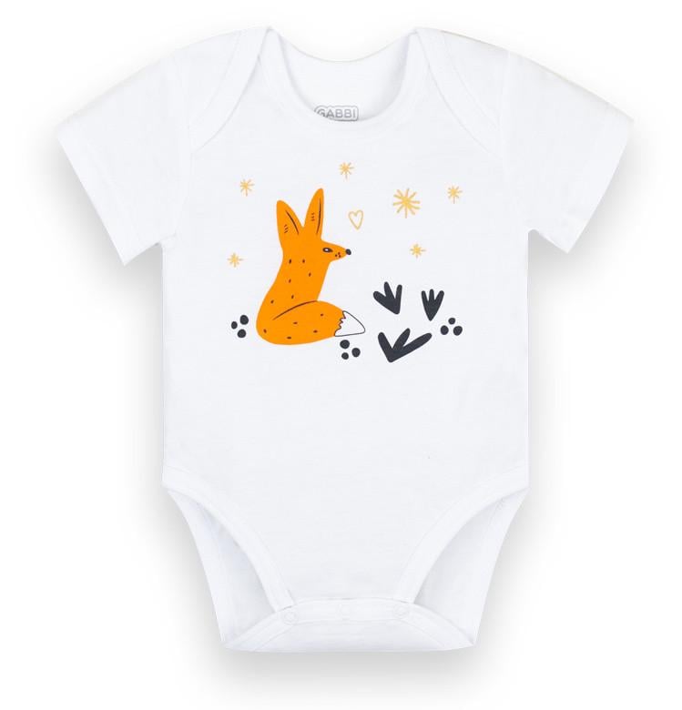 Боди детское для девочки GABBI BD-21-3-2/1 Выбражуля 62 см 2 шт. Белый (12592)