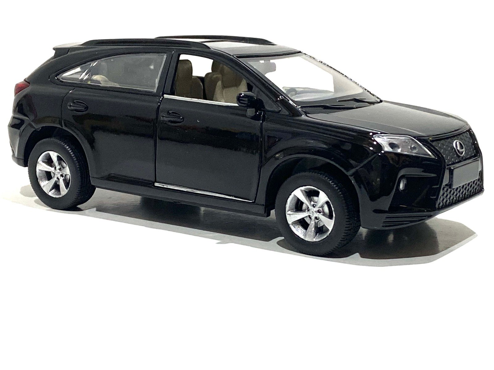 Машинка АвтоСвіт Lexus RX метал 1:32 Чорний (AS-2706) - фото 2