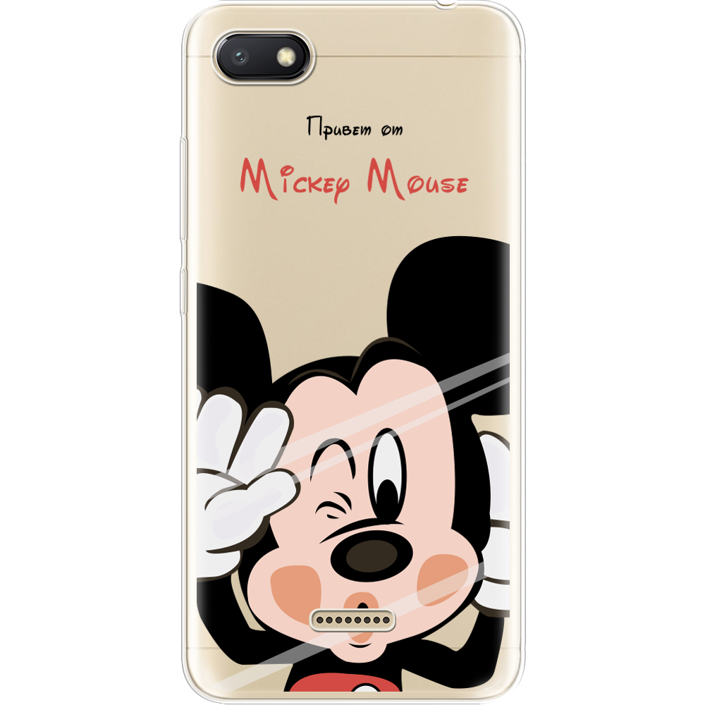 Чохол Boxface Xiaomi Redmi 6A Mister M Прозорий силікон (34811-cc58-34811) Чохол Boxface Xiaomi Redmi 6A Mister M Прозорий силікон (34811-cc58-34811)