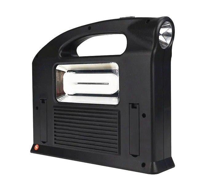 Ліхтар LED CcLamp CL-13 із сонячною панеллю та функцією повербанку та 2 лампочками Чорний - фото 3 Ліхтар LED CcLamp CL-13 із сонячною панеллю та функцією повербанку та 2 лампочками Чорний - фото 3