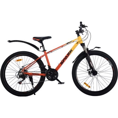 Велосипед Spark ASTRO колеса 26" алюмінієва рама 15" Жовтий з помаранчевим (000239203)