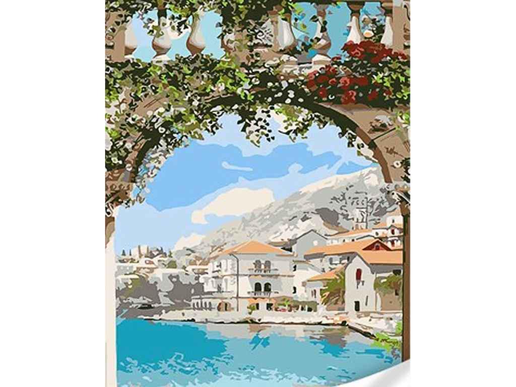 Картина по номерам Strateg Романтический залив 30х40 см (SS1055)