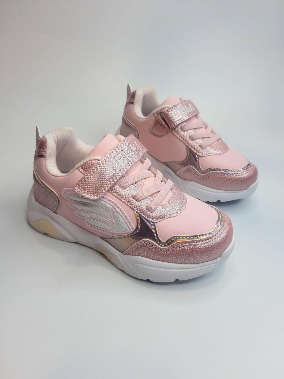 Кросівки для дівчинки Bi&Ki р. 30 19,3 см Рожевий (01236 B) - фото 4 Кросівки для дівчинки Bi&Ki р. 30 19,3 см Рожевий (01236 B) - фото 4