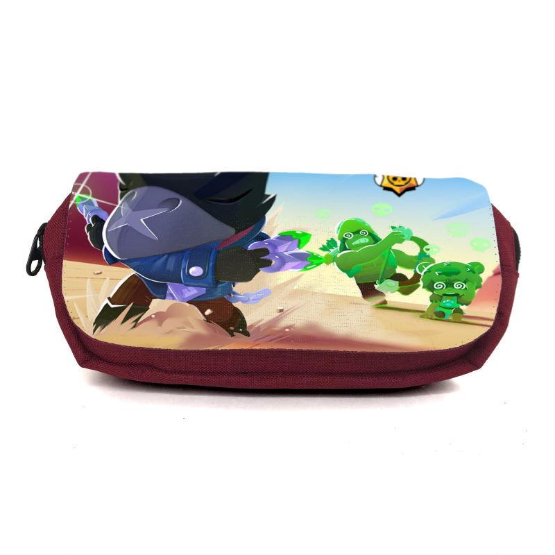 Пенал шкільний Brawl Stars-0050 Червоний (2064147925)
