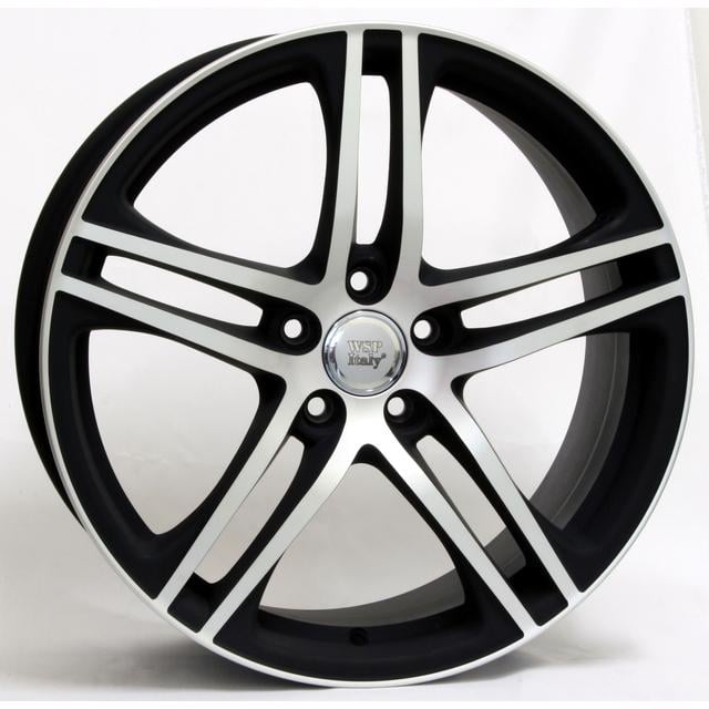 Литі диски WSP Italy Audi W556 Paul 8,5x19 5x112 ET45 DIA57,1 Dull black polished