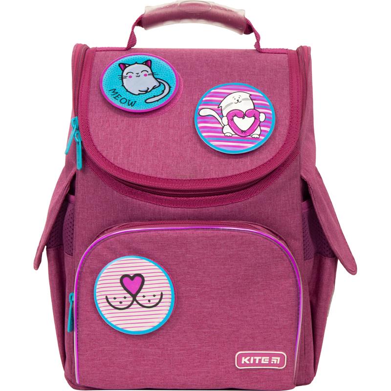 Рюкзак KITE Education Meow 35x25x13 см 11,5 л Розовый (K21-501S-6 LED)