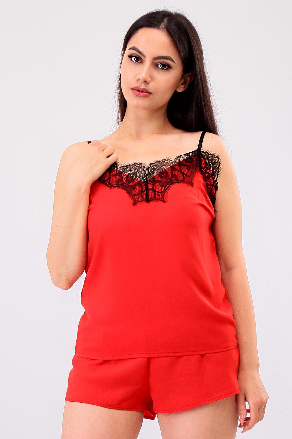 Домашний костюм Ghazel 13111-96 Катрин софт р. 42 Красный (5633742) Домашний костюм Ghazel 13111-96 Катрин софт р. 42 Красный (5633742)