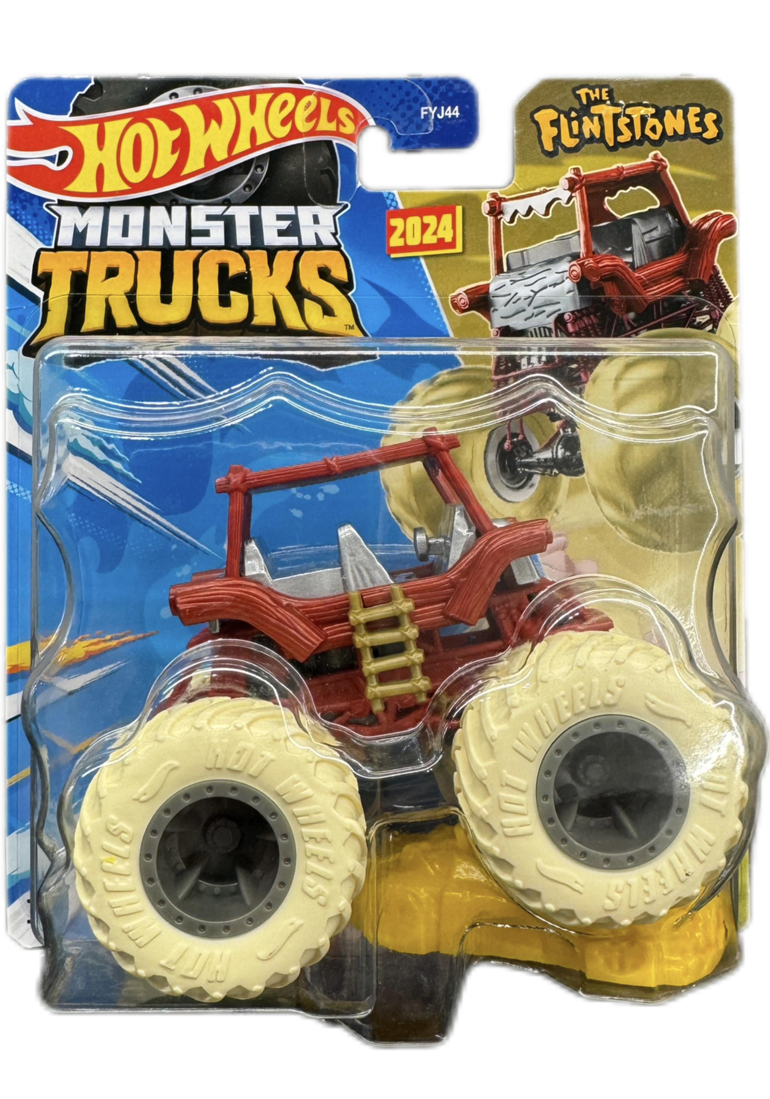 Игрушечная машинка-внедорожник Hot Wheels Monster truck The Flintstones 2024 (18299623)