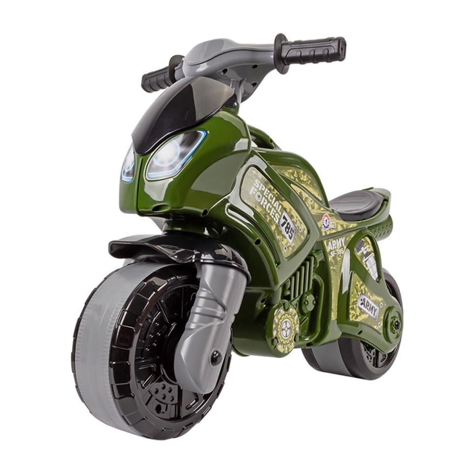 Биговел детский ТехноК Военный Зеленый (BT-168-B-43)