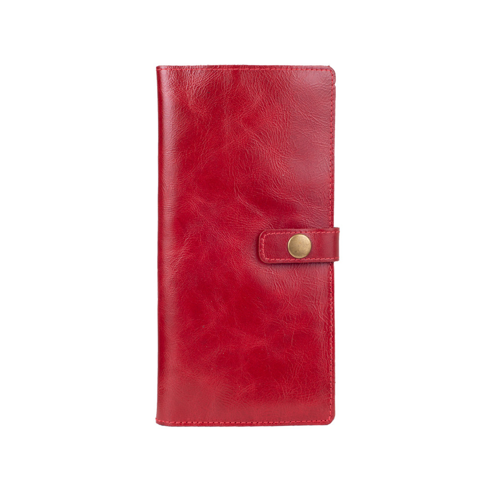 Тревел-кейс кожаный Красный (TC-01-C19-1652-000)