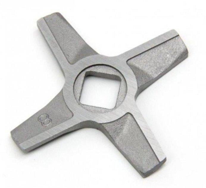 Нож двухсторонний для мясорубки Zelmer NR8 86.3109 632543 (ZMMA128X)