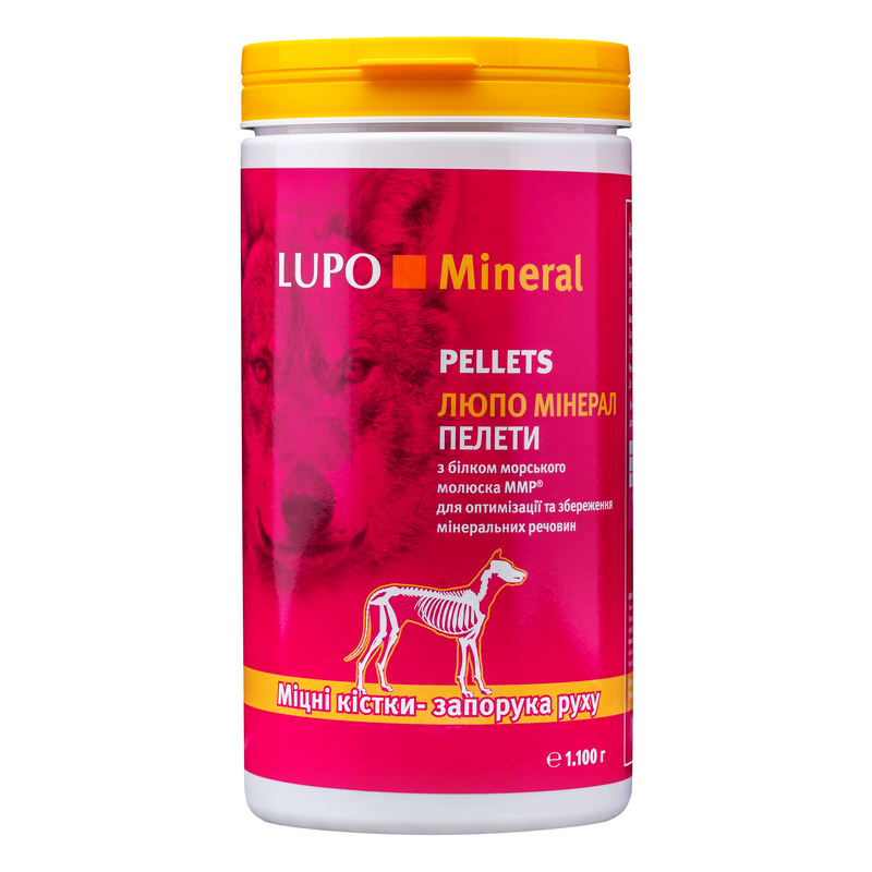 Добавка для зміцнення кісткової тканини LUPO Mineral 1100 г (Lmin-1100)