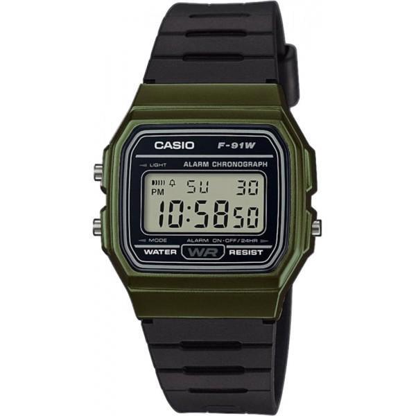 Годинник чоловічий Casio F-91WM-3A