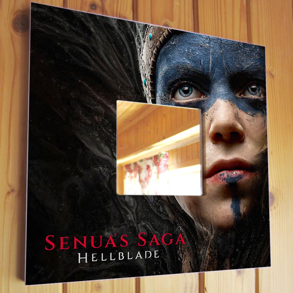 Дзеркало декоративне Гра Senua's Saga: Hellblade 260х260 мм (M04568)