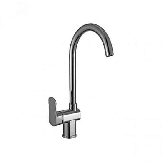 Змішувач для кухні Frap F40805 1035788 одноважільний Сатин (102122)