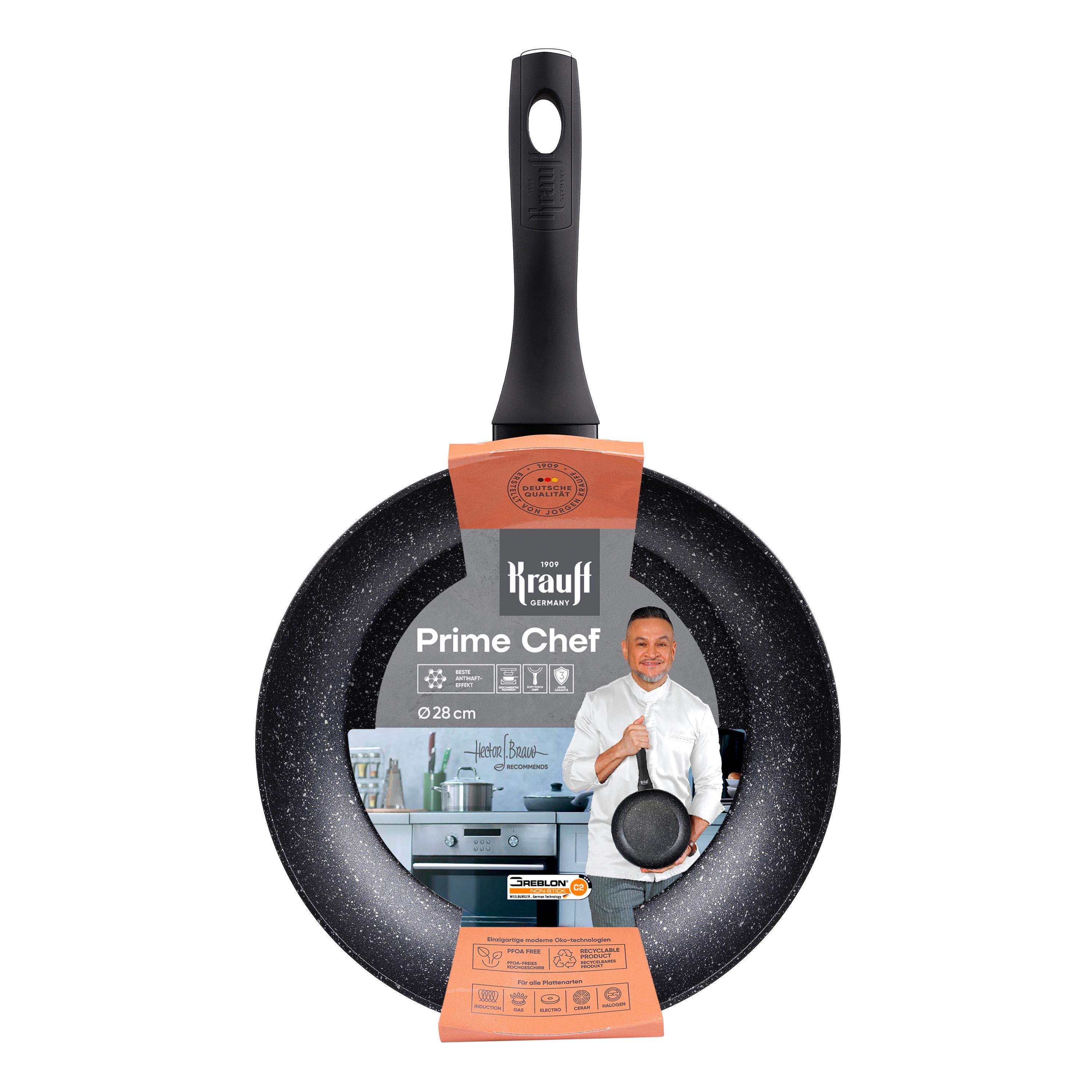 Набор сковородок Krauff Prime Chef с набором кухонных досок 24/26/28 см (55-333-493) - фото 2 Набор сковородок Krauff Prime Chef с набором кухонных досок 24/26/28 см (55-333-493) - фото 2