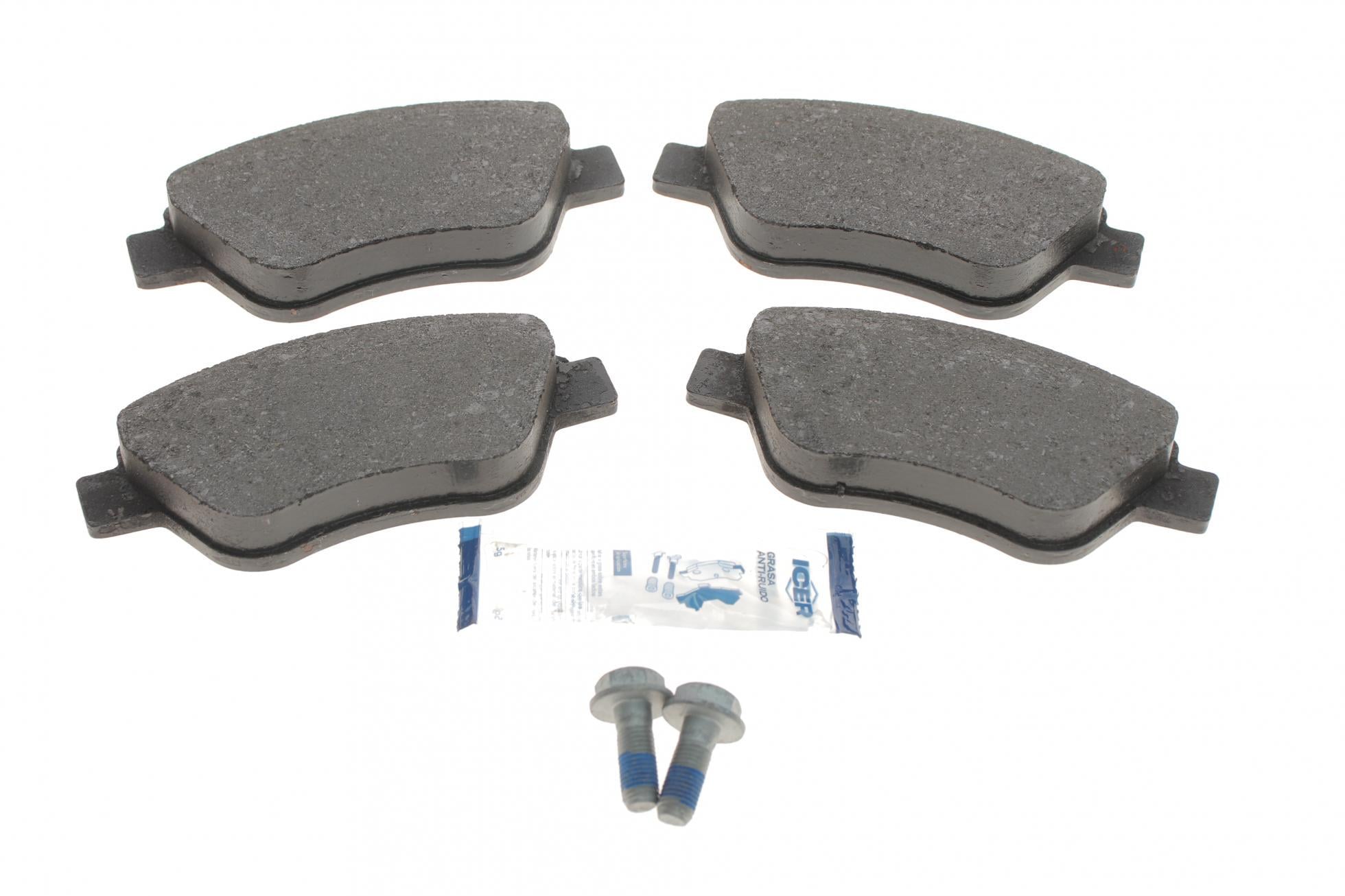 Тормозные колодки передние ICER для Fiat Doblo 00-/Panda 03-/500 II 07-/Lancia Musa 04-12 (181648-701)