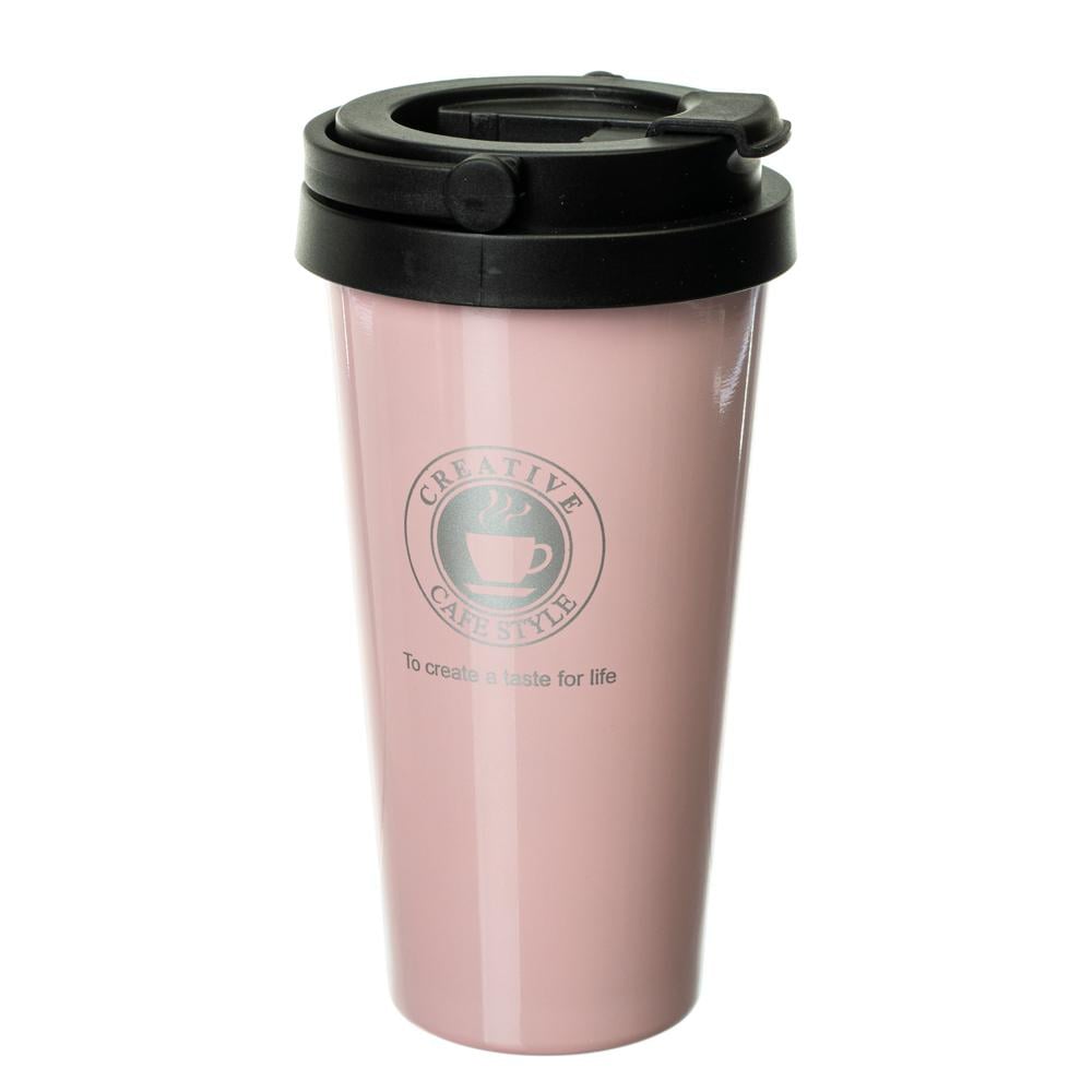 Термос Elisey Макиато 500 мл Розовый (8713-003)