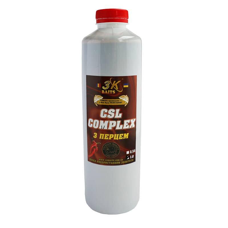 Прикорм CSL Complex 3KBaits Hot Chily 1000 мл (3KB1098)