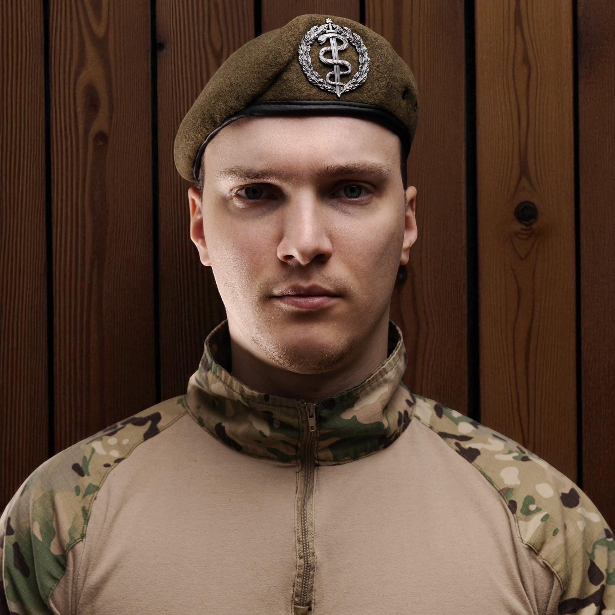 Берет Медицинских сил Степ XXL/61-62 см (29044893) - фото 3 Берет Медицинских сил Степ XXL/61-62 см (29044893) - фото 3