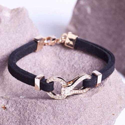 Браслет с кристаллами Сваровски 031796 Italina Белый