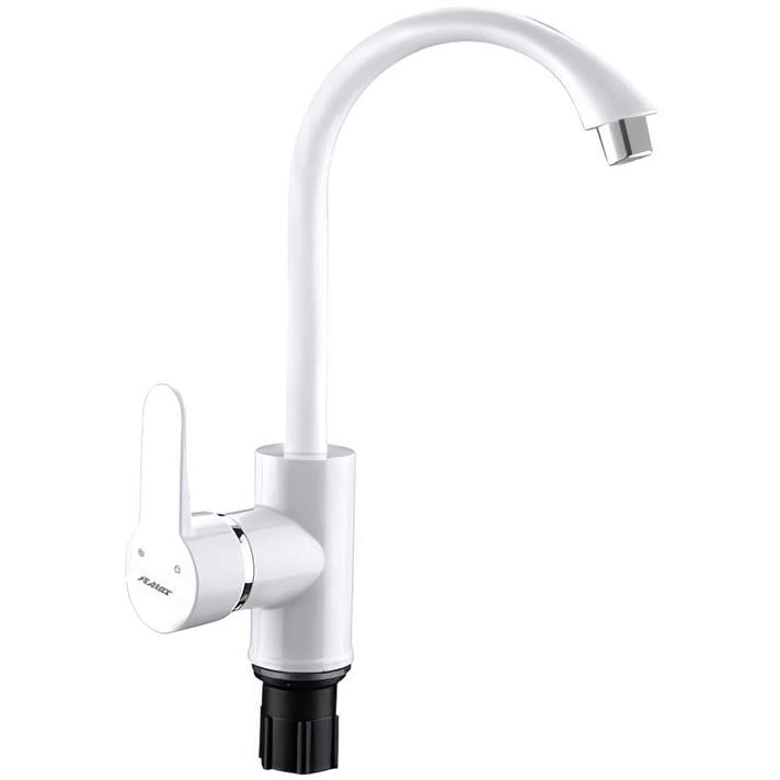 Смеситель для кухни PLAMIX Leon-011 PM0614 однорычажный Белый (148327)