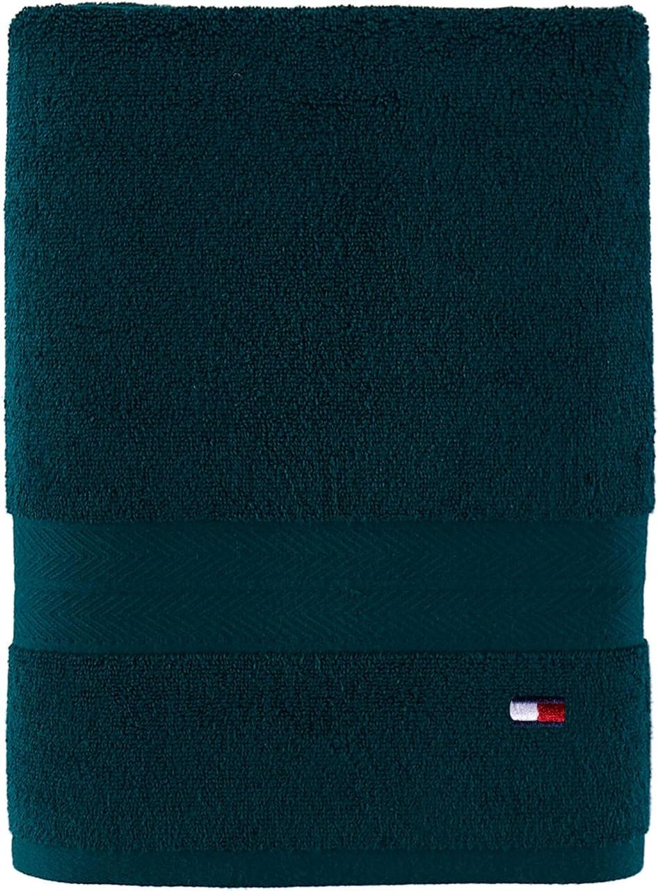 Рушник для обличчя Tommy Hilfiger Modern American Solid Cotton Wash Cloth Зелений (2036127246) - фото 1