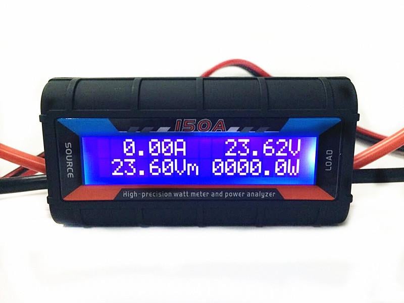 Ватметр 150A для дронов и солнечных панелей анализатор тока/напряжения и мощности (2716471728)
