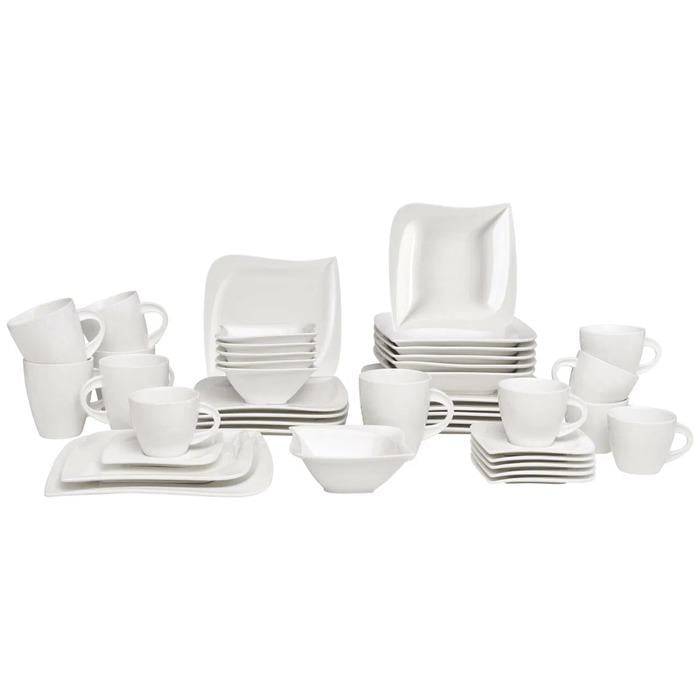 Обеденный сервиз La Musica Novel на 6 персон 42 предмета Белый (1190480) Обеденный сервиз La Musica Novel на 6 персон 42 предмета Белый (1190480)