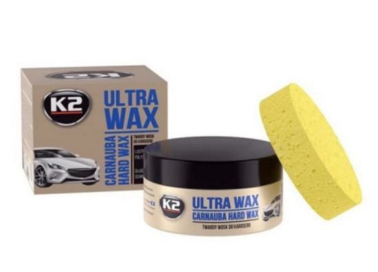 Воскова паста з губкою K2 PERFECT ULTRA WAX 250 г