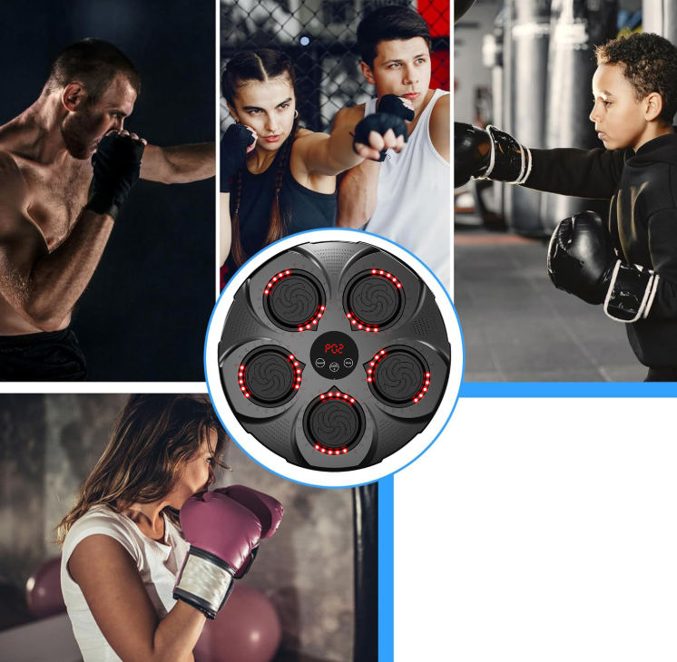 Музичний бокс із динаміком і світловою індикацією ударів (2104618357) - фото 7 Музичний бокс із динаміком і світловою індикацією ударів (2104618357) - фото 7