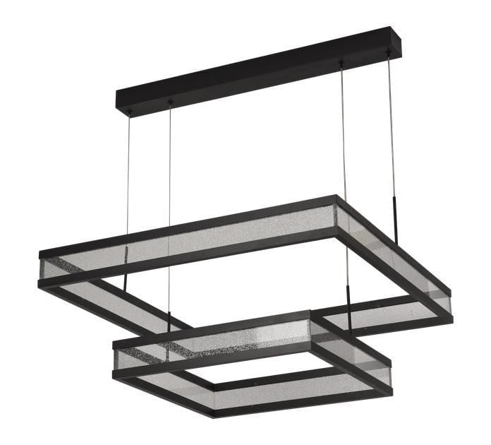 Люстра подвесная светодиодная Valeso V QQD3119 BK 90W (00000140949)