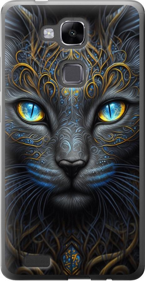 Чехол на Huawei Ascend Mate 7 Кошка (5548u-140-42517)