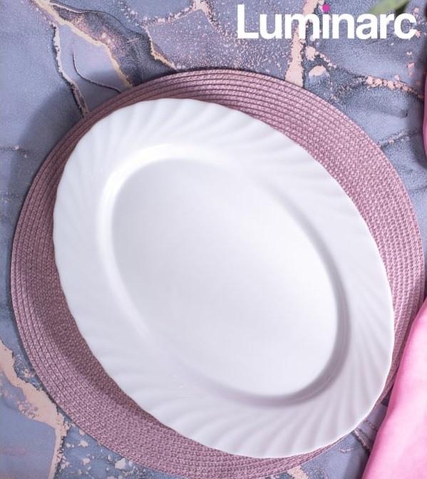 Блюдо овальное Luminarc Trianon 35 см (70f3c63a) - фото 5 Блюдо овальное Luminarc Trianon 35 см (70f3c63a) - фото 5