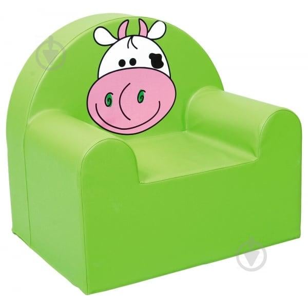 Крісло дитяче Tia-Sport Корівка 60х65х60 см салатовий (SM-0480)