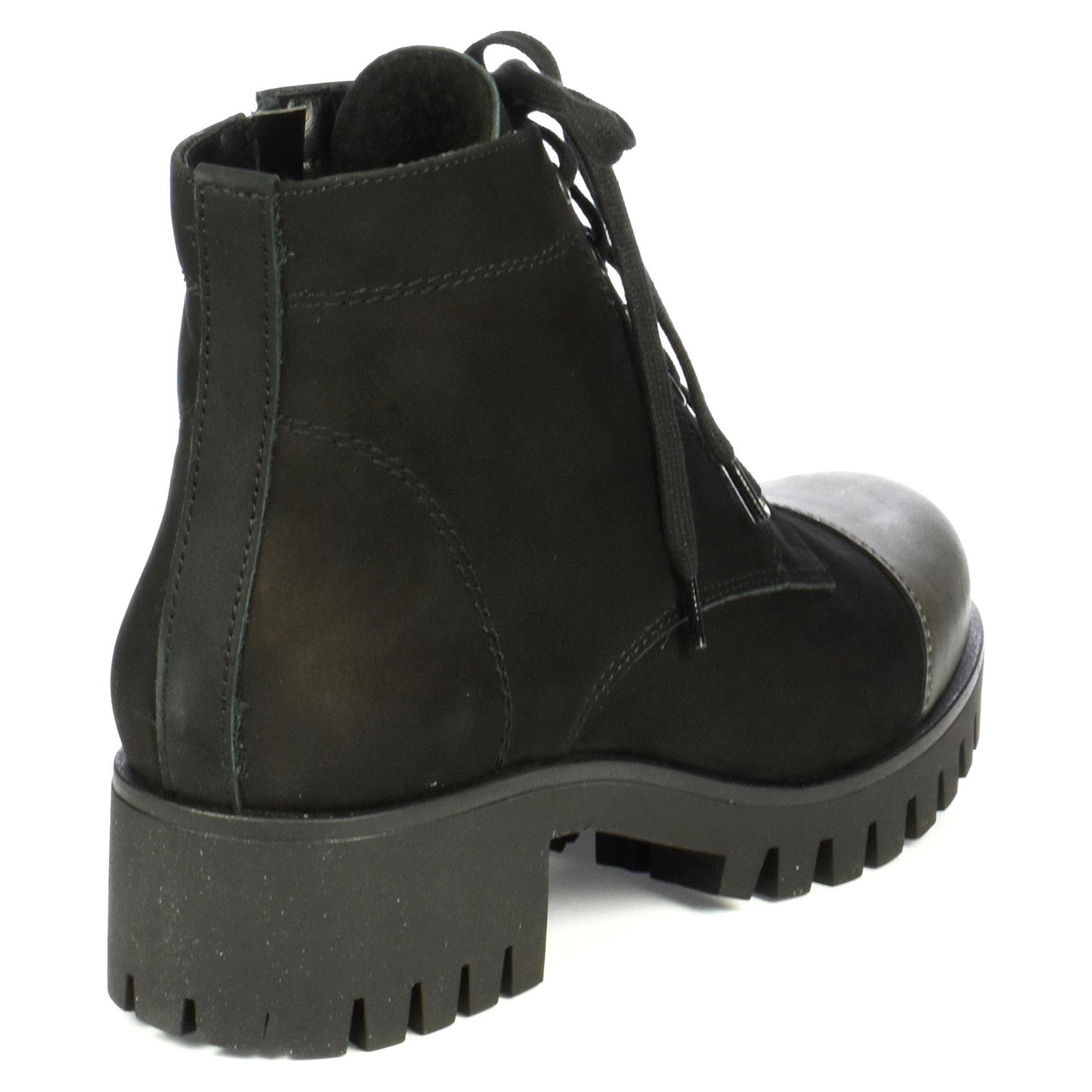 Черевики осінні жіночі Contes р. 39 Чорний/Сірий (05339-39) - фото 2 Черевики осінні жіночі Contes р. 39 Чорний/Сірий (05339-39) - фото 2