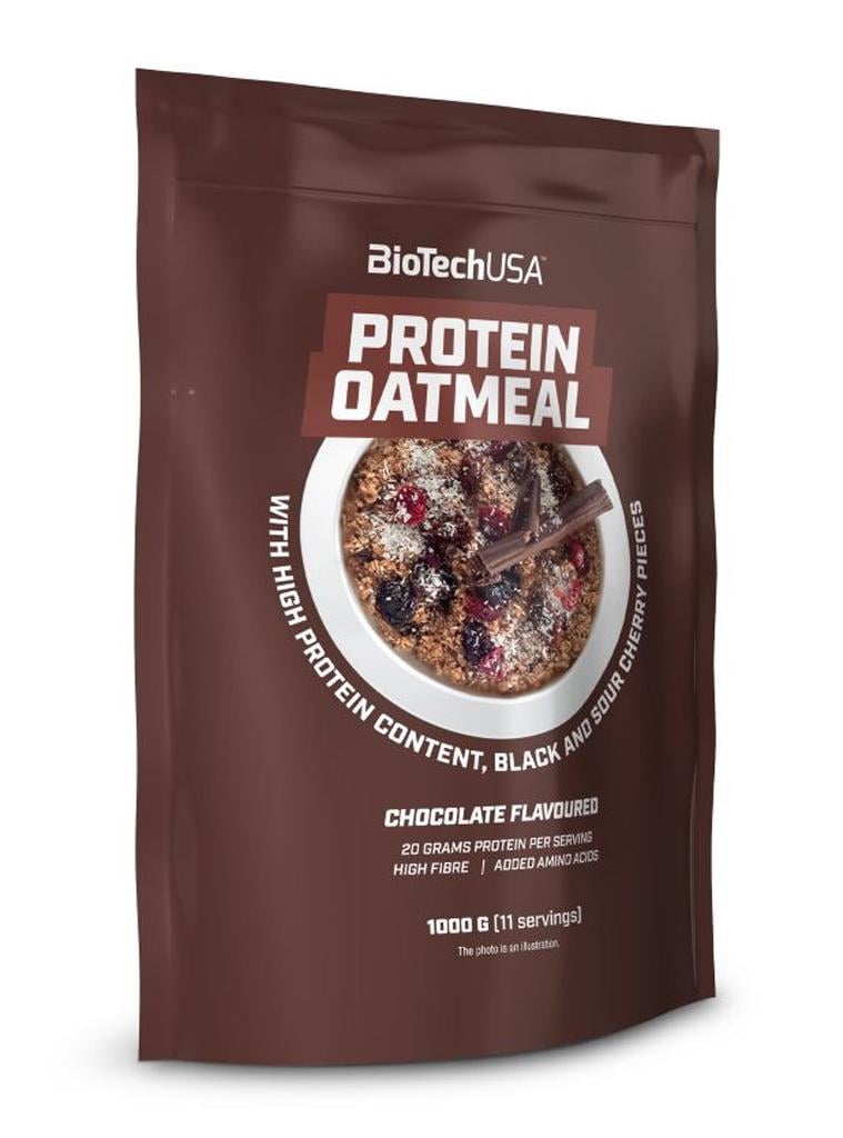 Протеїн Protein Oatmeal Chocolate/black cherry 1000 g