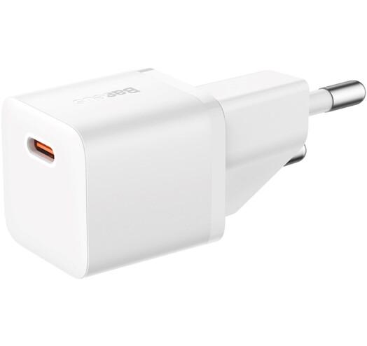 Зарядное устройство сетевое для BASEUS GaN5 Fast Charger mini 1C 20W EU CCGN050102 White - фото 5