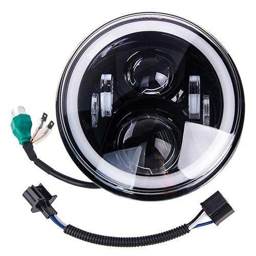 Фара врезная Pulso LED 7" H4 2 шт. (09351)